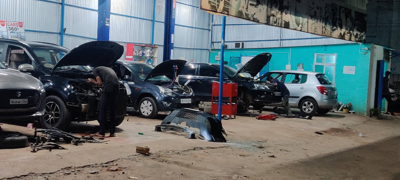 Cars 360° (Multi brand car service centre)