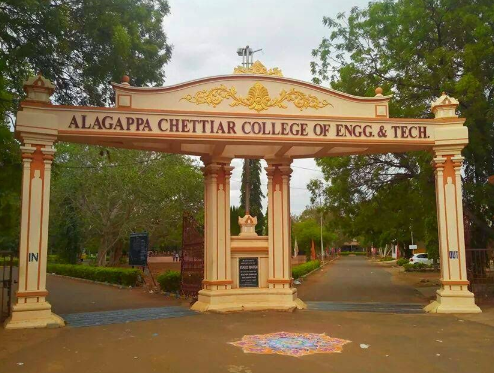 Alagappa Chettiar Government College of Engineering & Technology.
